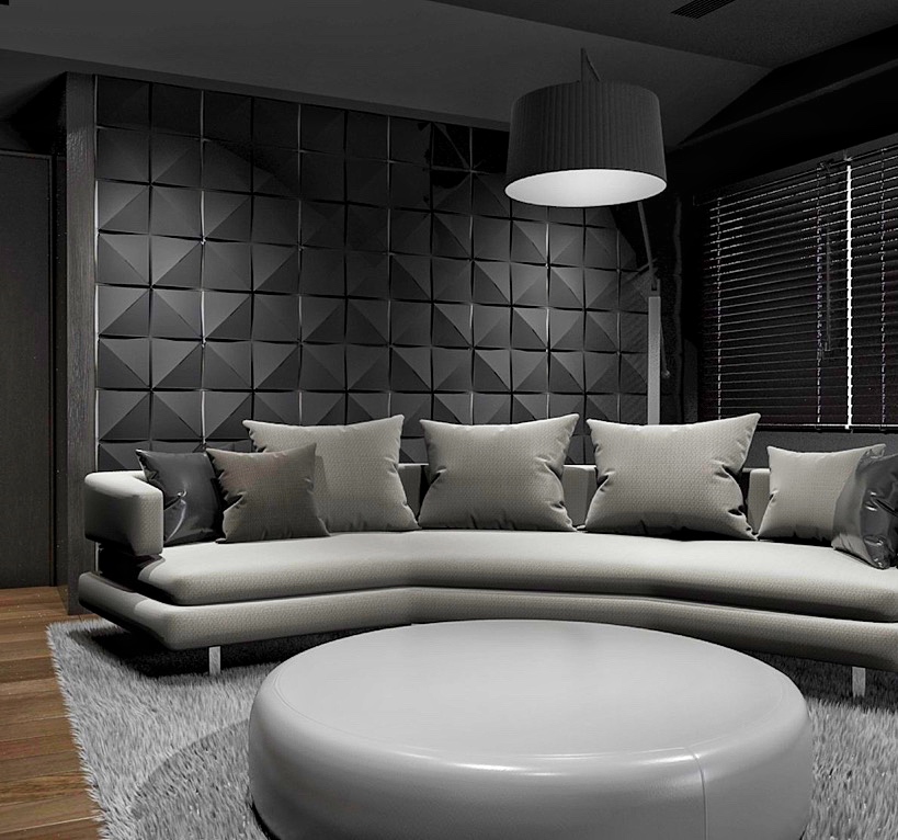 modern 3d wandpaneele Schwarz modern 3d wandpaneele Schwarz