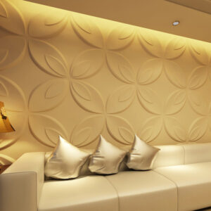 WP55 3D PVC Wandpaneele (4*50cm x50cm)