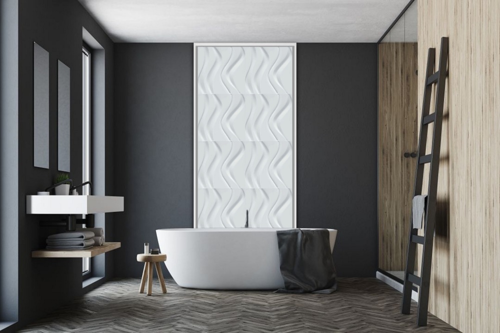 badezimmer wandpaneele wellen