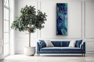 blue lagon wandbilder wohnzimmer