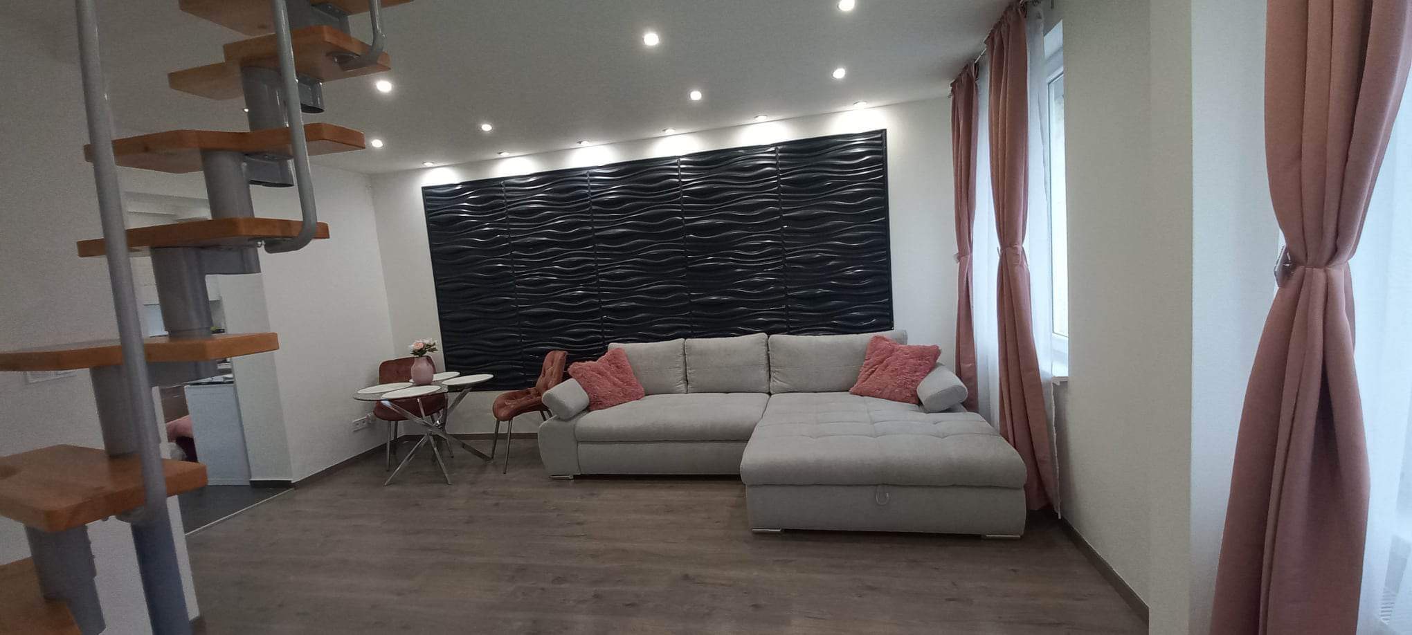 welle 3d paneel wohnzimmer 2