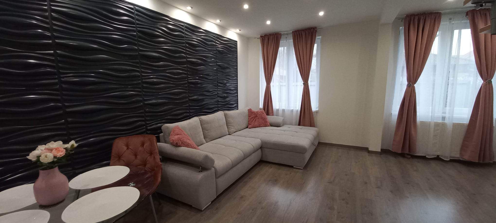 welle 3d paneel wohnzimmer 6