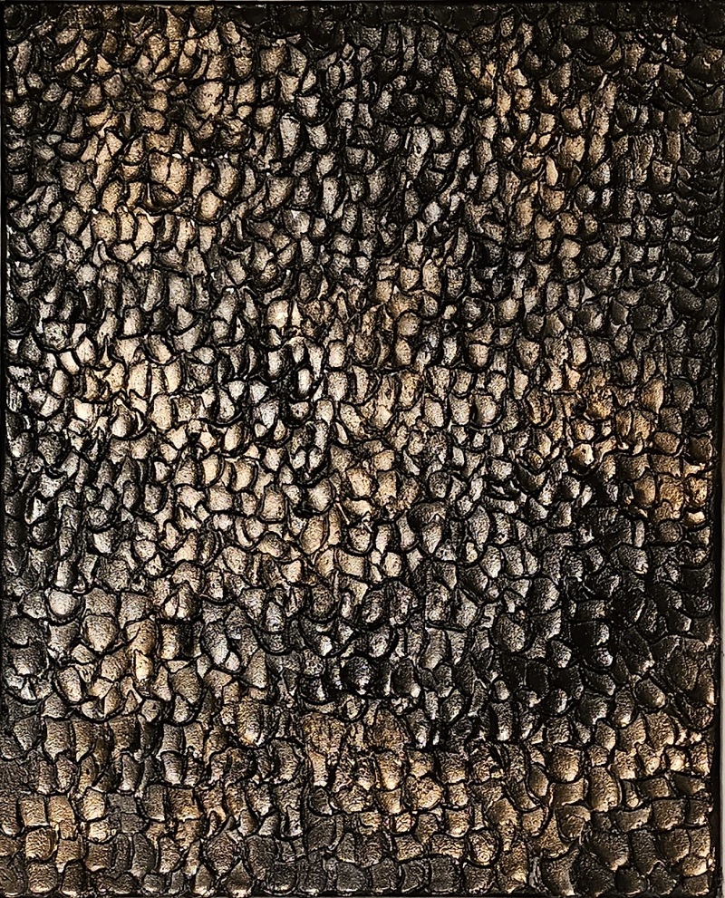 A Modern Abstrakte Bilder Schwarz Gold texturiert 50x40cm main A Modern Abstrakte Bilder Schwarz Gold texturiert 50x40cm main