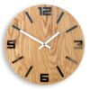 arabic modern wanduhr holz natur