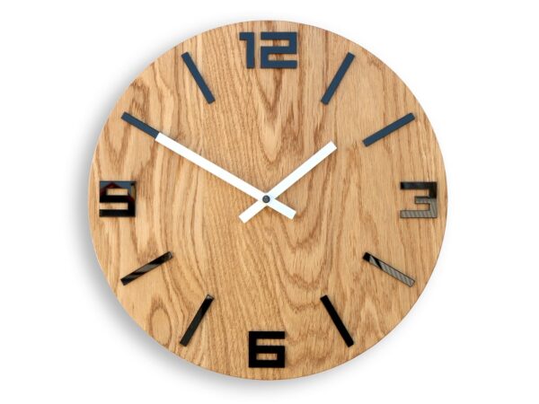 arabic modern wanduhr holz natur