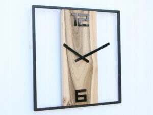 Moderne wanduhr Holz 33cm