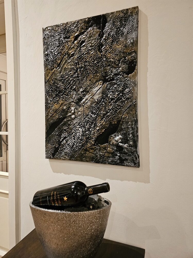 3d natur wanddekoration stein