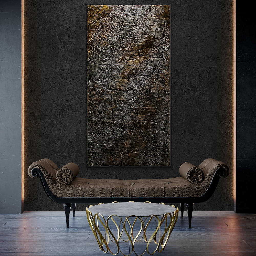 Modern 3D Texturiert Wanddeko Naturstein Optik Original Handgemacht Stein Gipsbilder Modern 3D Texturiert Wanddeko Naturstein Optik Original Handgemacht Stein Gipsbilder
