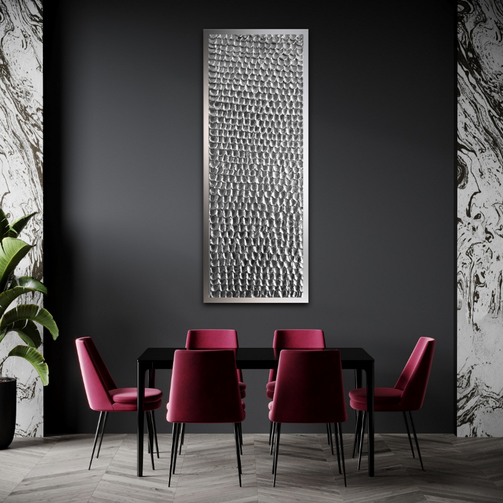 modern silber wanddeko modern silber wanddeko
