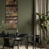 Onyx-Muster Wandbild Wanddeko Marmor 120x40cm