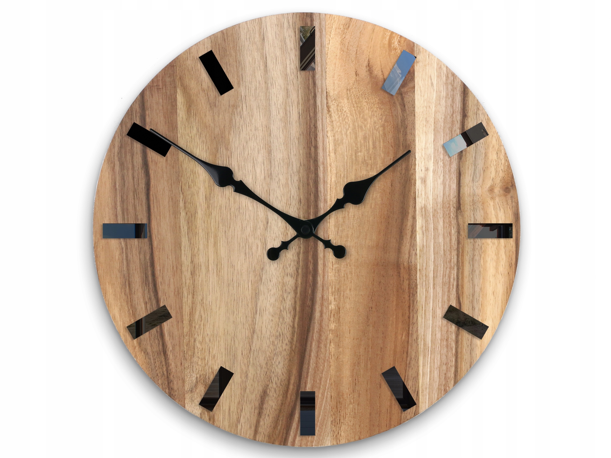 Vintage Rustikale Wanduhr – Walnuss Edition 33,5cm Vintage Rustikale Wanduhr – Walnuss Edition 33,5cm