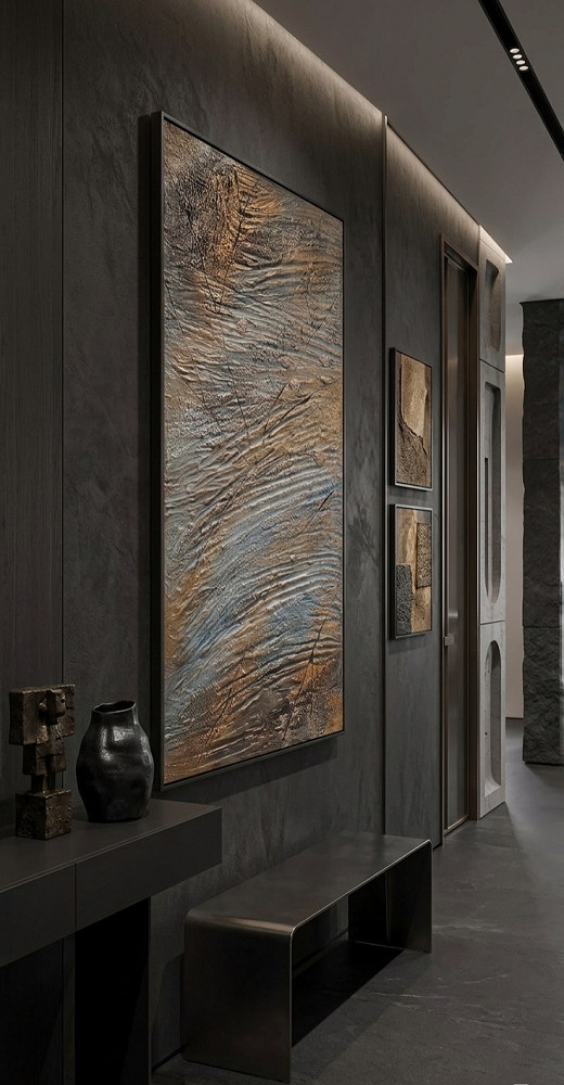 bild blau abstrak bronze apatie anime gross bild