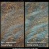 main foto texturiert leinwandbild blau wohnzimmer