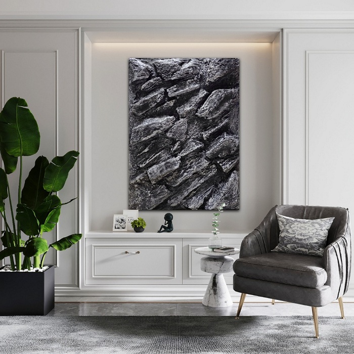 3D luxus bild wohnzimmer