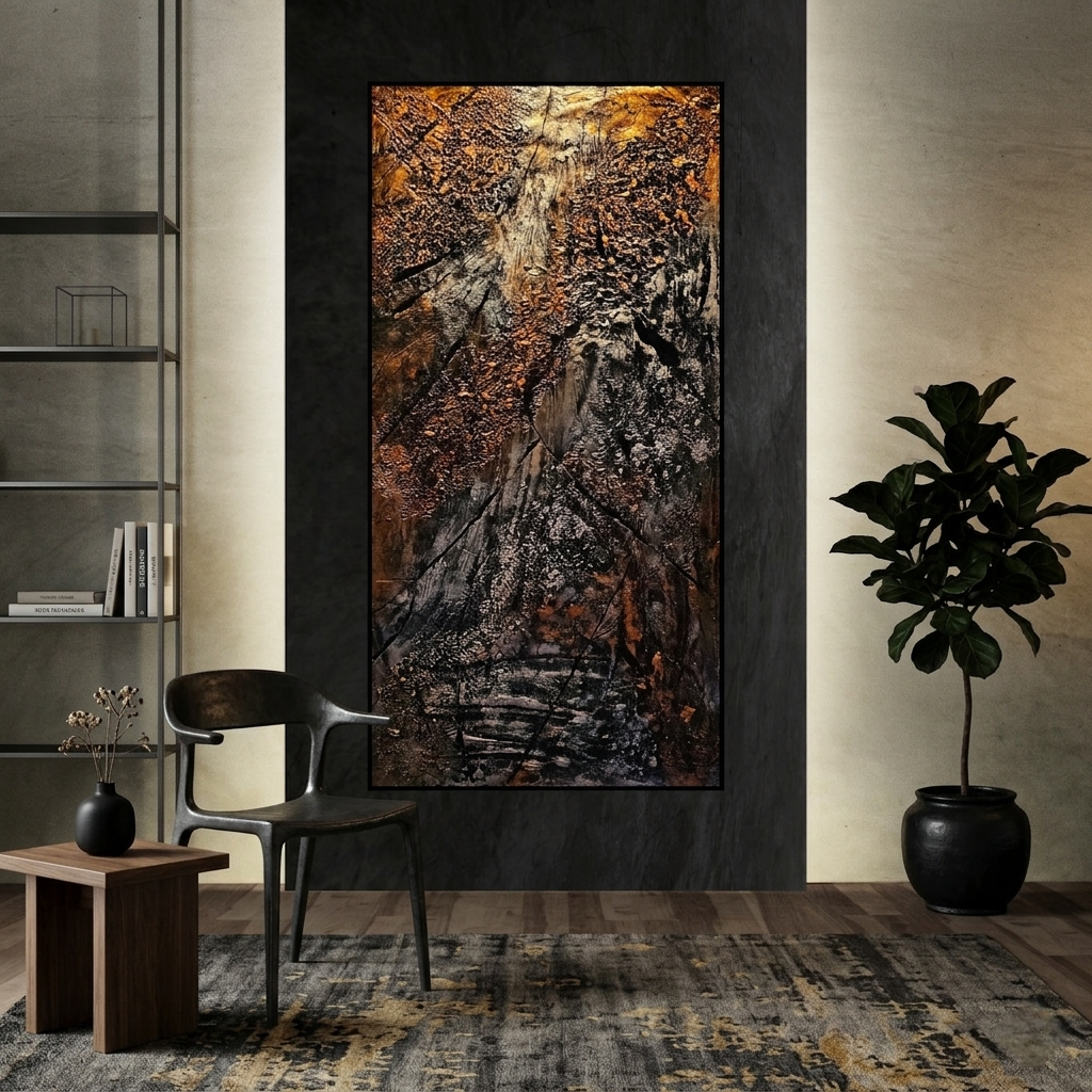 Wandverkleidung in Steinoptik